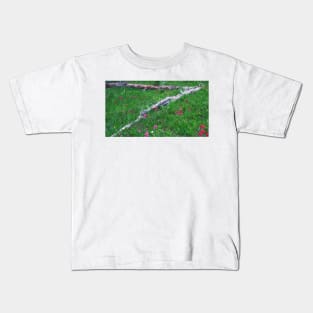 Mountain Meadow  Wildflowers Kids T-Shirt